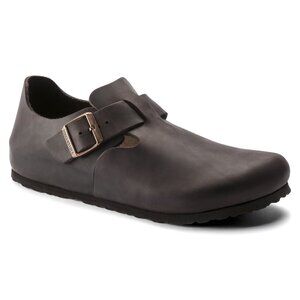 Birkenstock London Oiled Leather Habana Brown 39